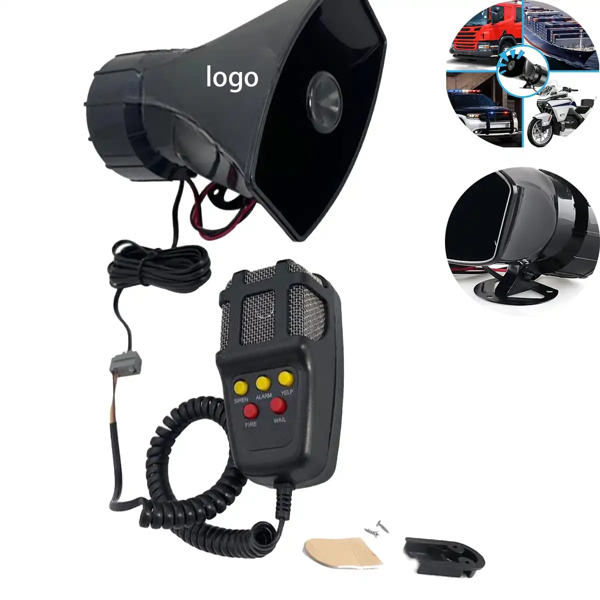 12V Waterproof Car Alarm Horn