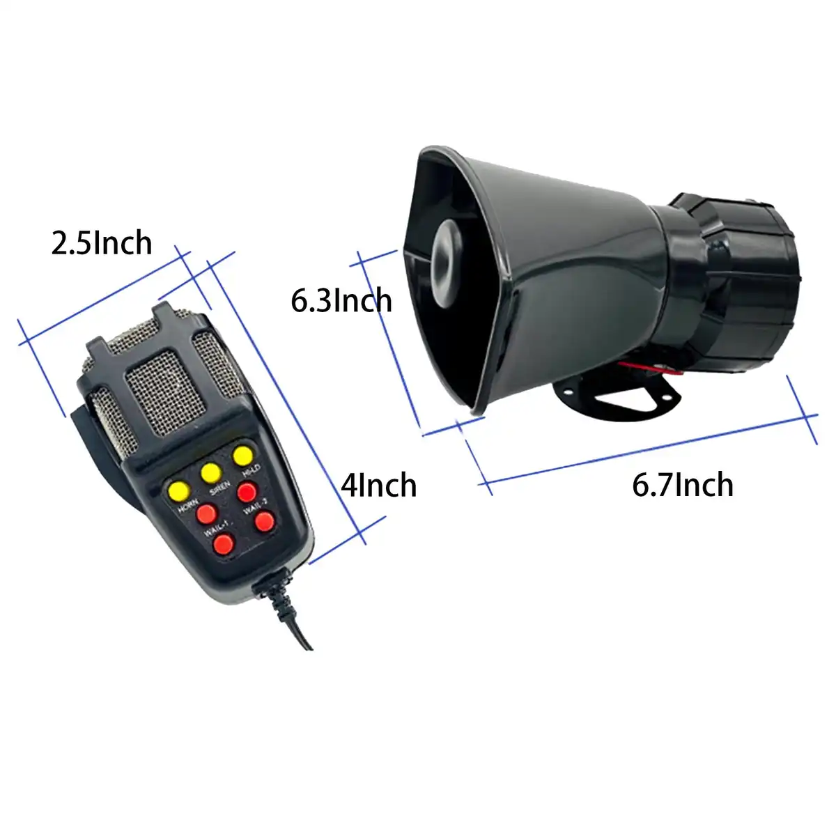12V Waterproof Car Alarm Horn product detail view