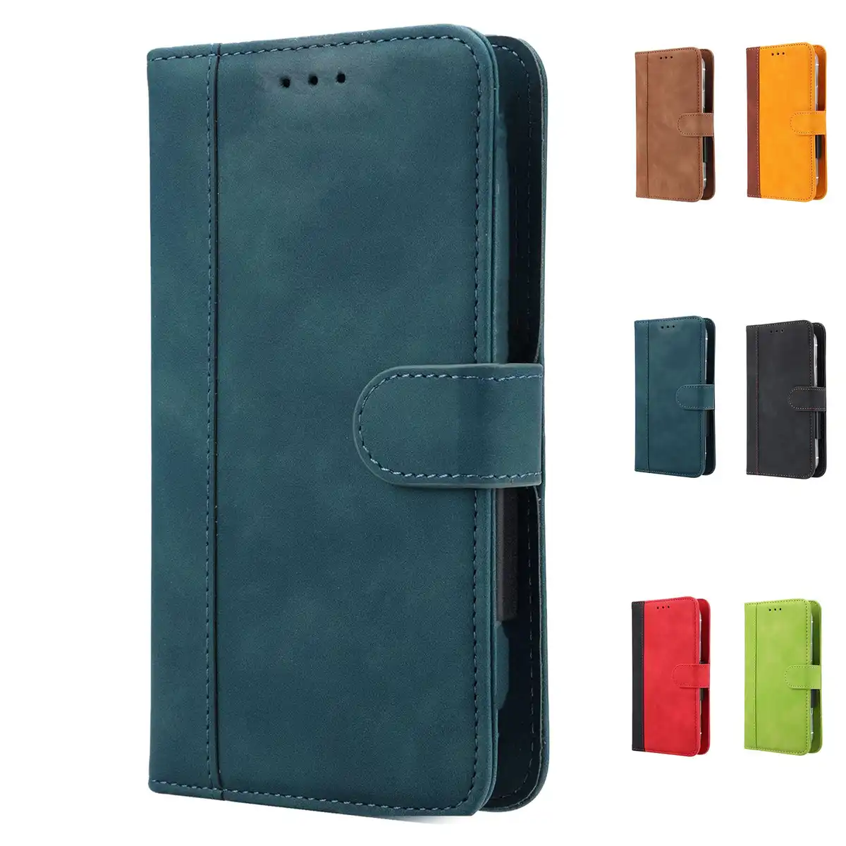 Leather Wallet Phone Case product detail view