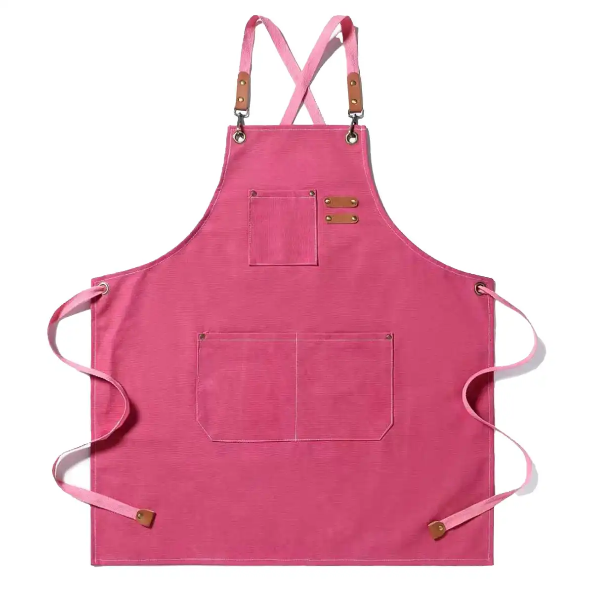 Durable Canvas Apron with Pockets product in use