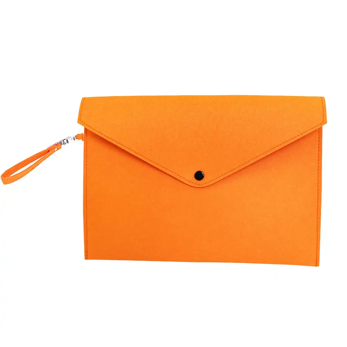 Elegant Felt A4 Document Organizer custom logo imprint view