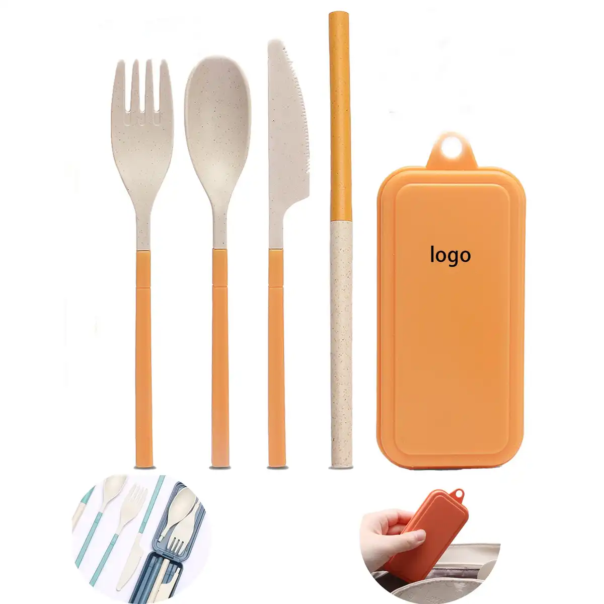 Eco Friendly Folding Utensil Set
