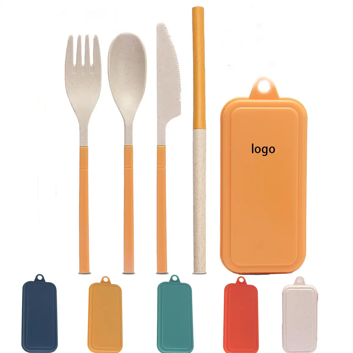 Eco Friendly Folding Utensil Set product detail view