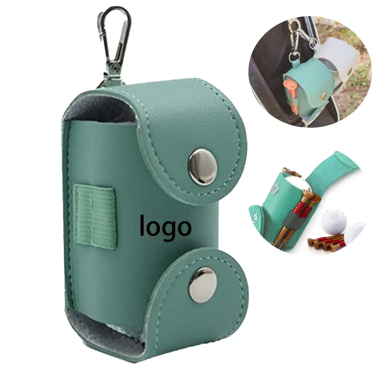 Premium Golf Ball Carrier Pouch
