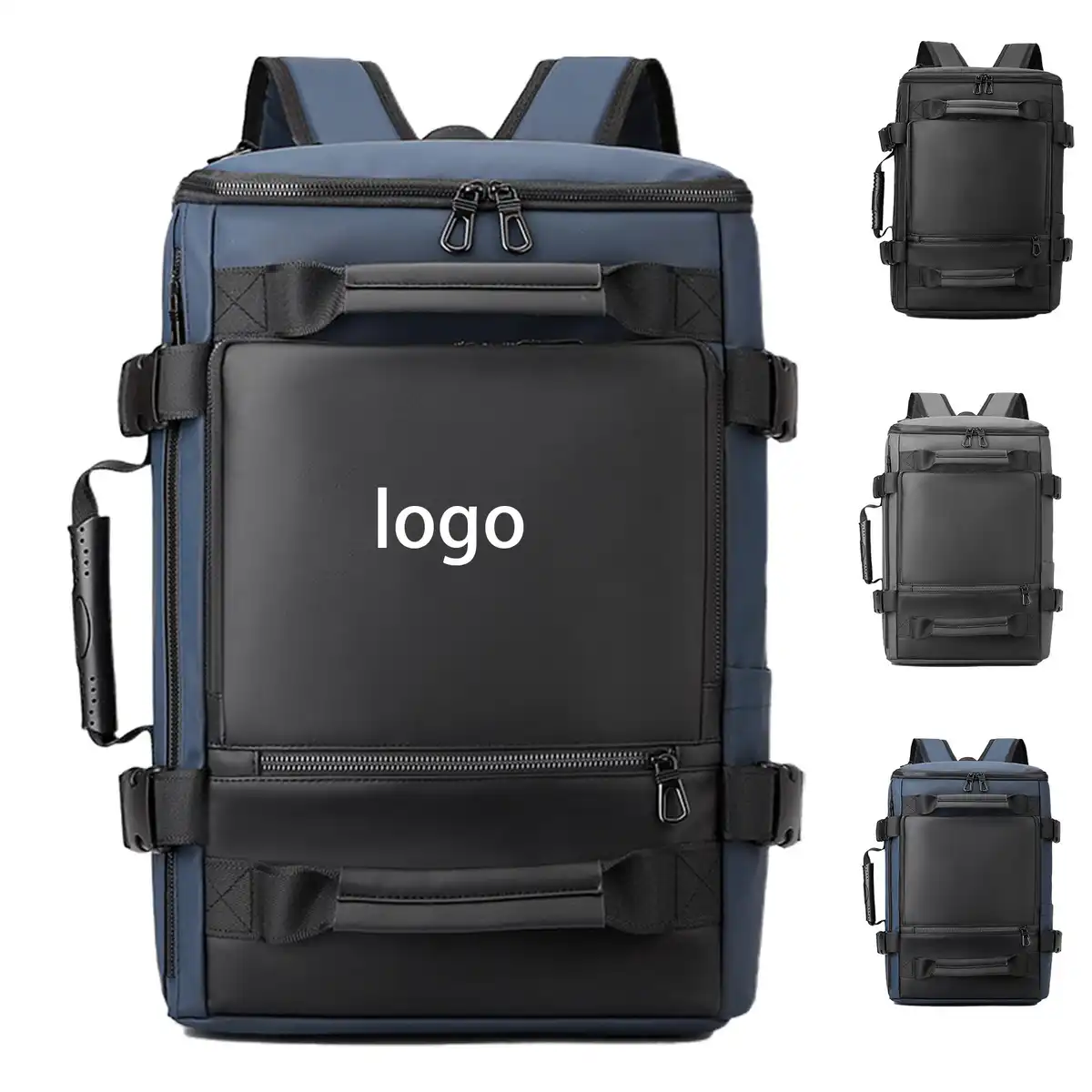 3-in-1 Leather Laptop Tote product detail view
