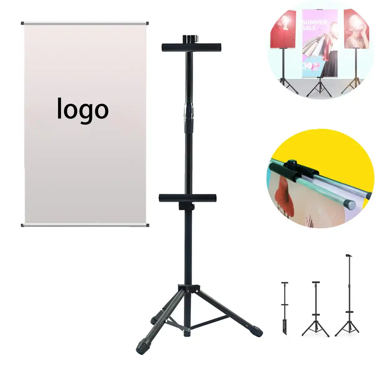 Adjustable Poster Display Stand
