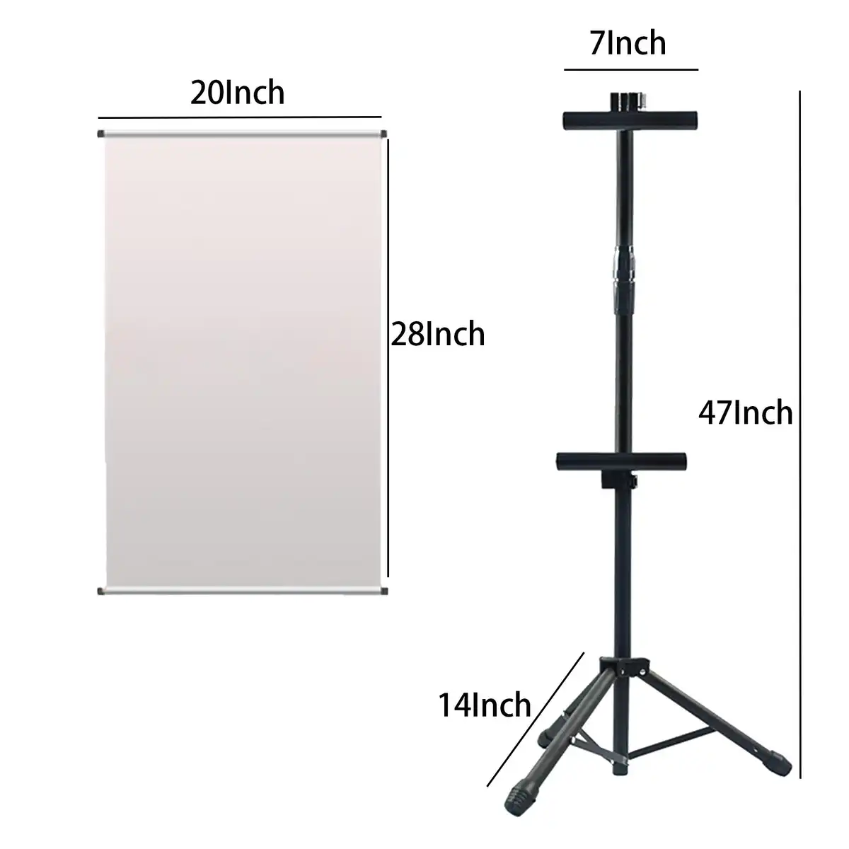 Adjustable Poster Display Stand product detail view