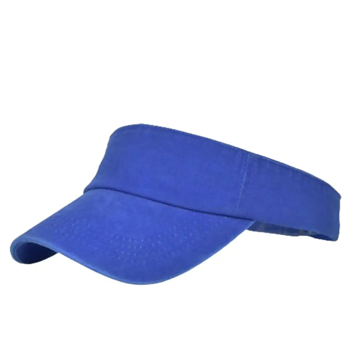 Breathable Denim Visor Cap product close-up