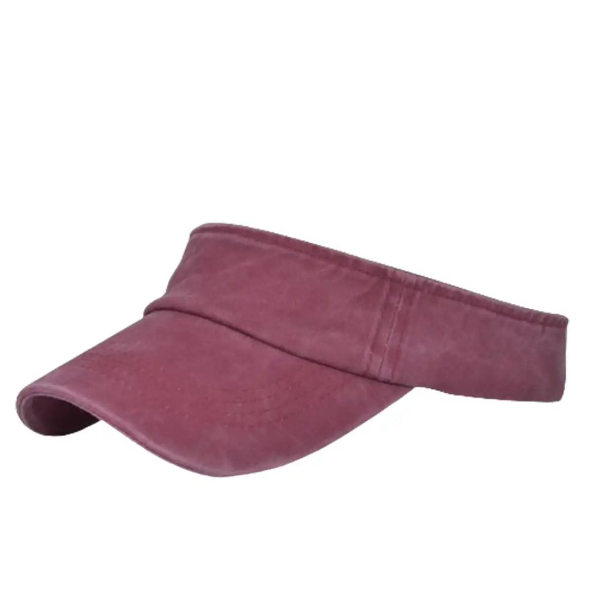 Breathable Denim Visor Cap product with accessories