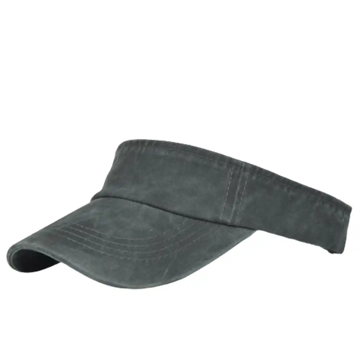 Breathable Denim Visor Cap product in use