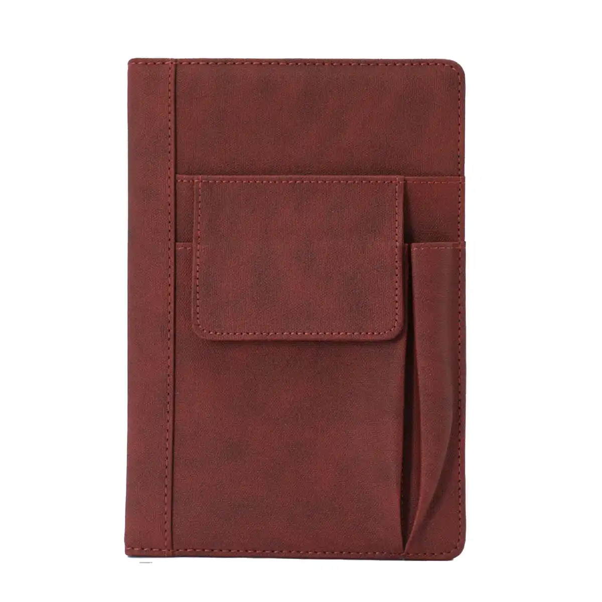 Premium PU Leather Organizer Notebook product close-up