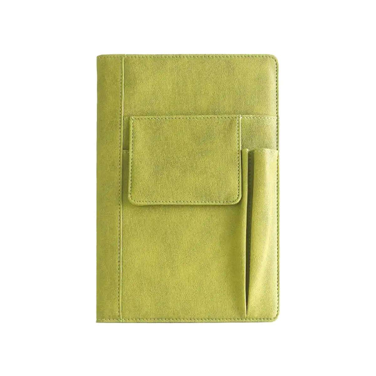 Premium PU Leather Organizer Notebook product with accessories