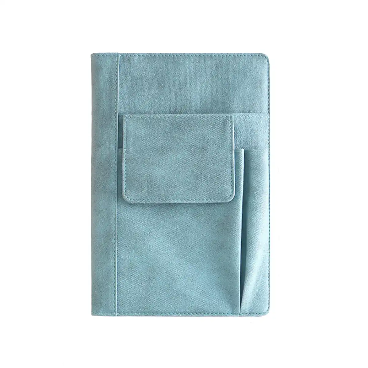 Premium PU Leather Organizer Notebook custom logo imprint view