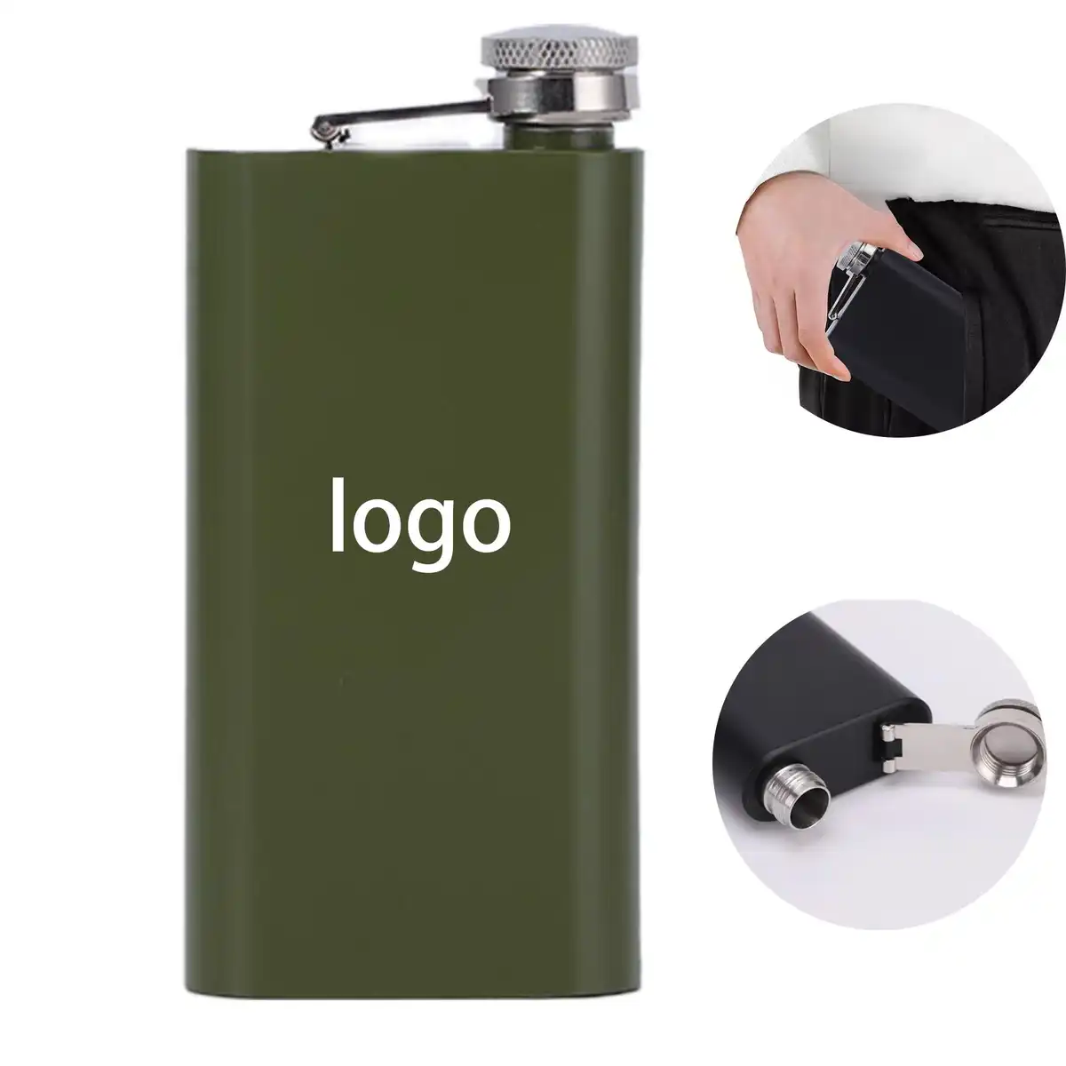 Stainless Steel Hip Flask Leak Proof
