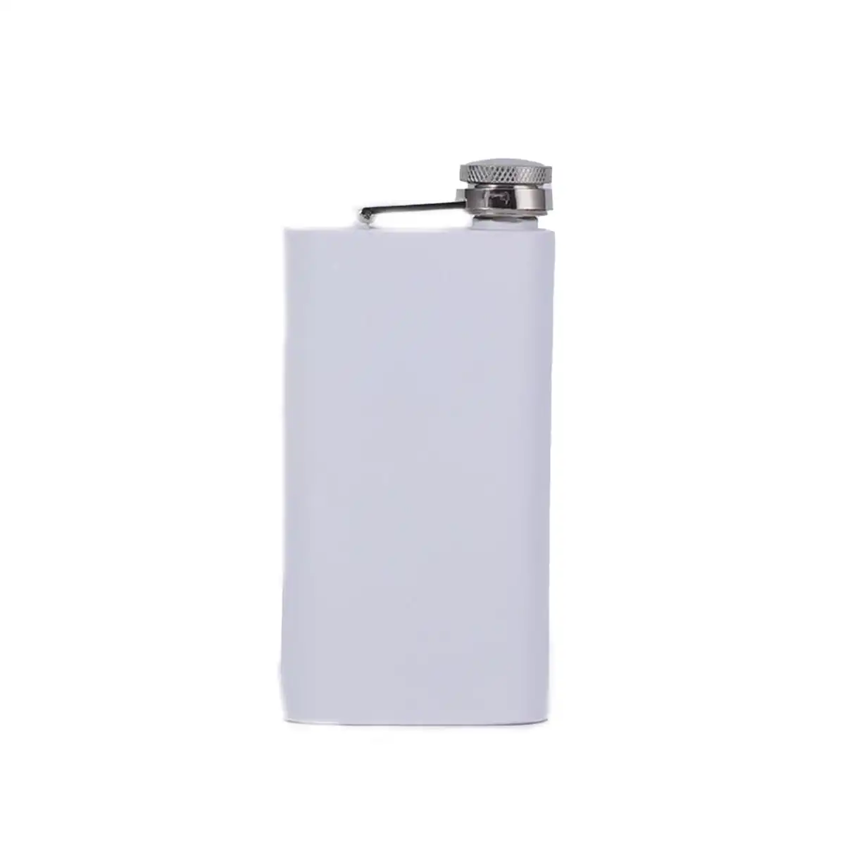 Stainless Steel Hip Flask Leak Proof custom logo imprint view