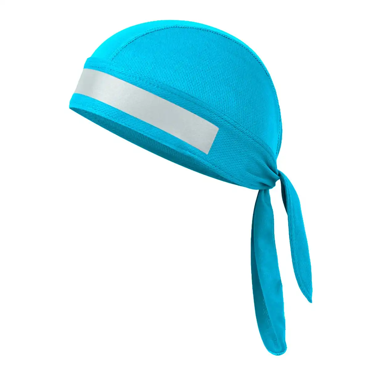 Breathable Sports Bandana Reflective Cycling custom logo imprint view