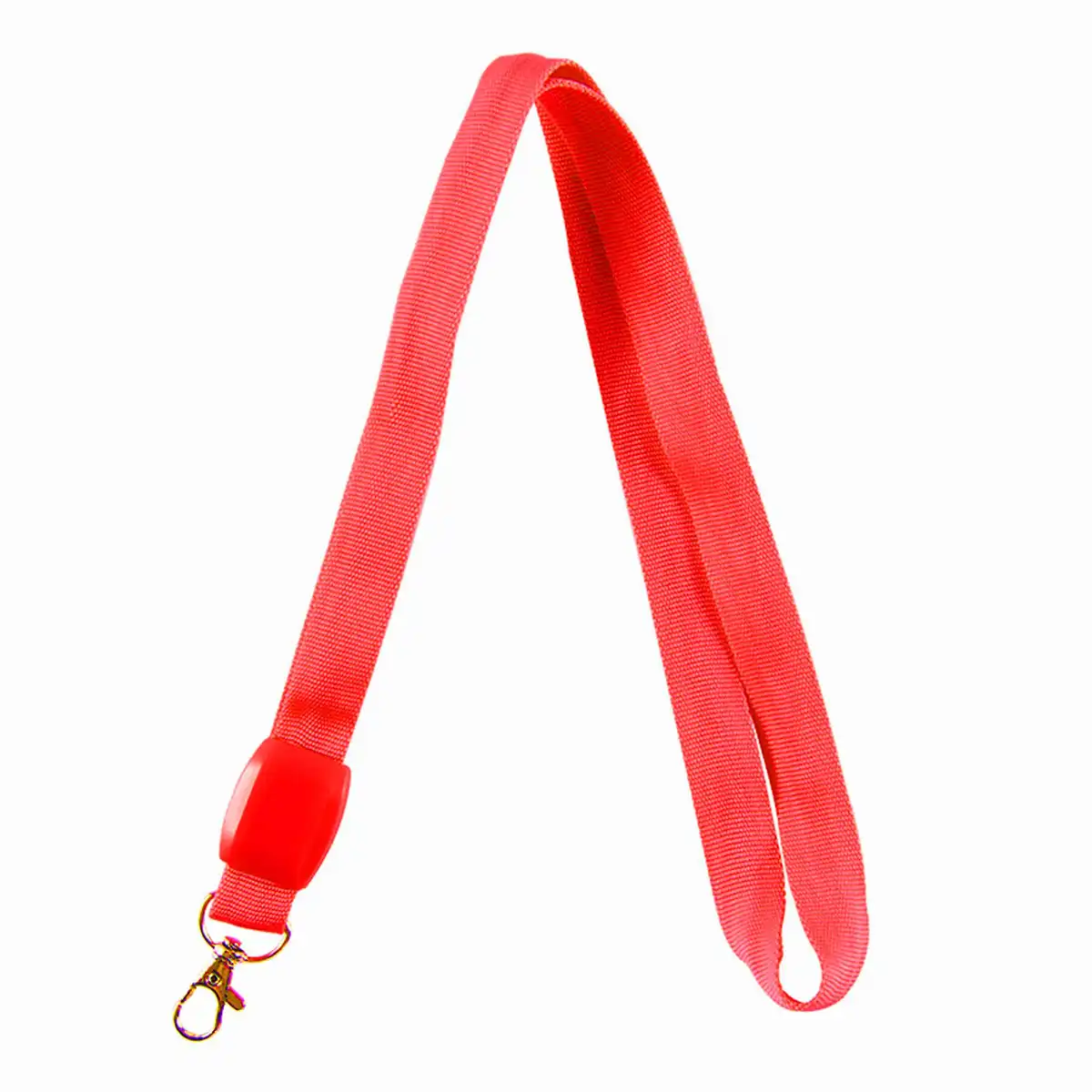 LED Lanyard Bright Night Glow custom logo imprint view