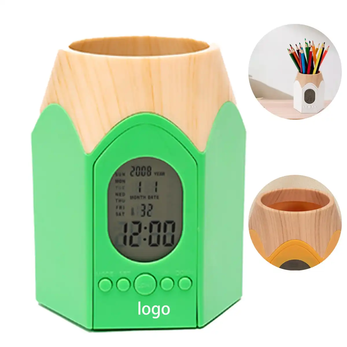 Digital Desk Organizer Pen Holder