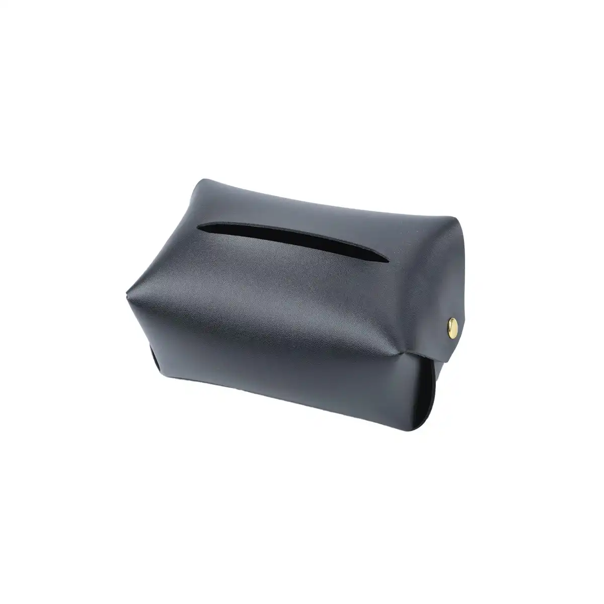 Elegant PU Leather Tissue Box Holder product close-up