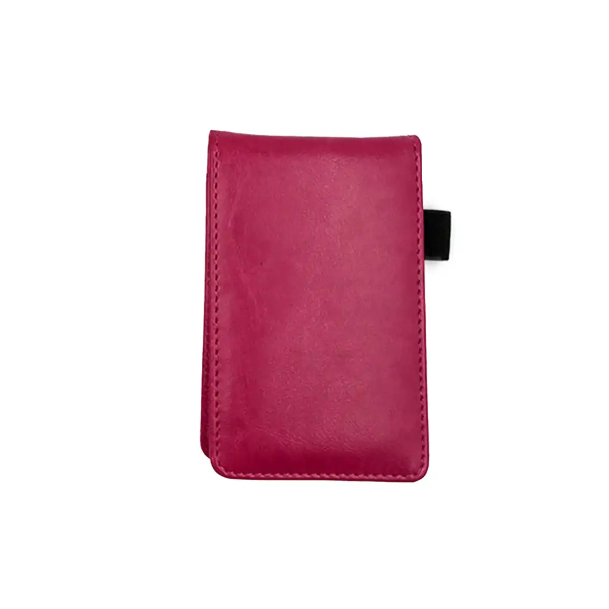A7 Pocket Notebook Leather custom logo imprint view