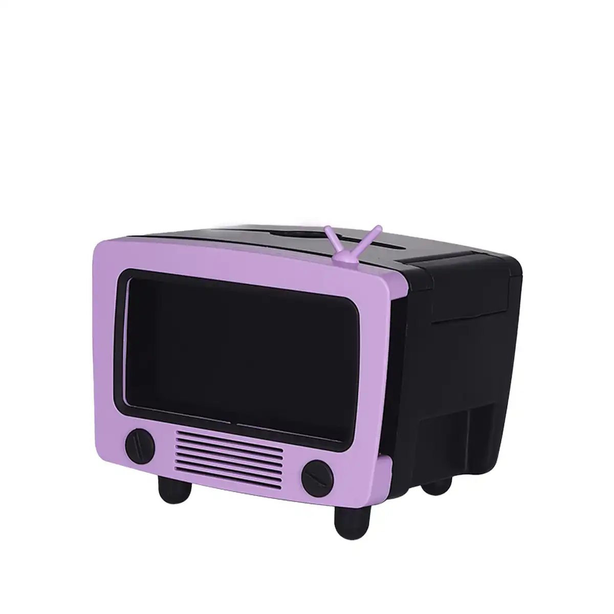 Retro TV Tissue Box with Phone Stand additional product view