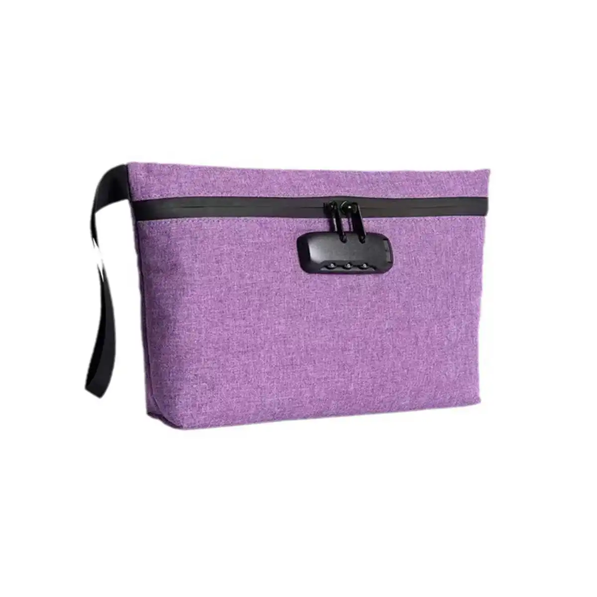 Odor Blocking Lockable Travel Pouch product with accessories