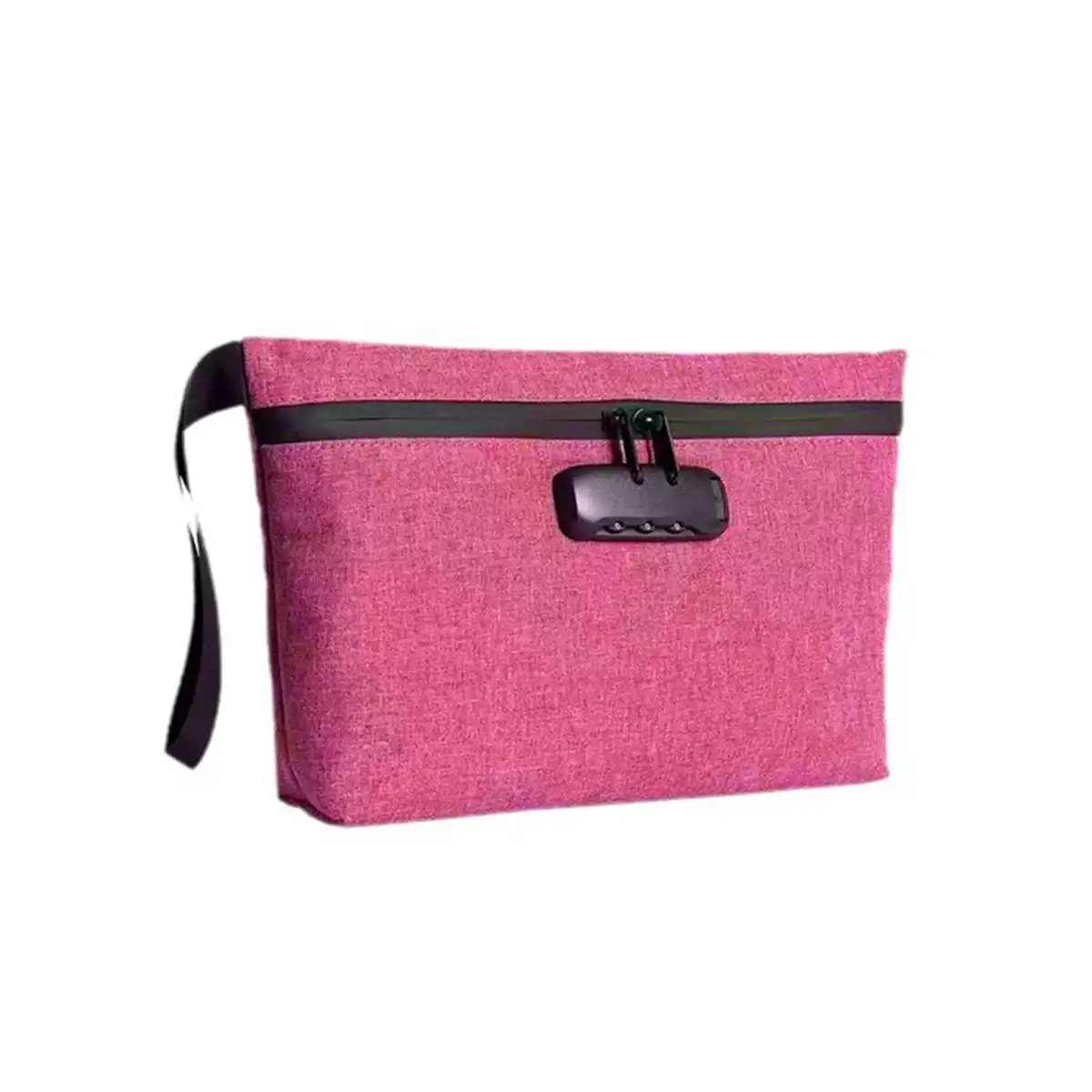 Odor Blocking Lockable Travel Pouch custom logo imprint view