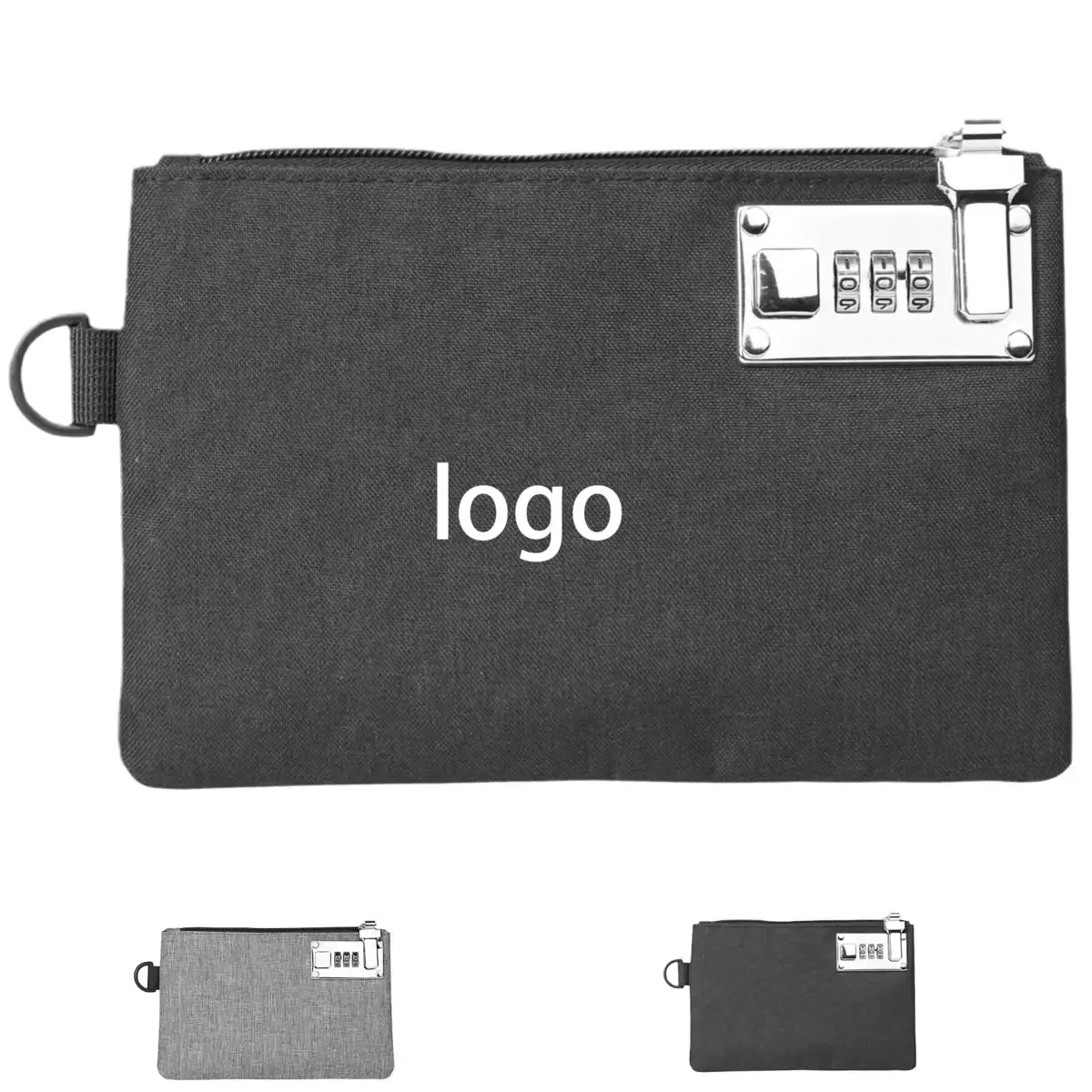Secure Travel Wallet with Lock product detail view