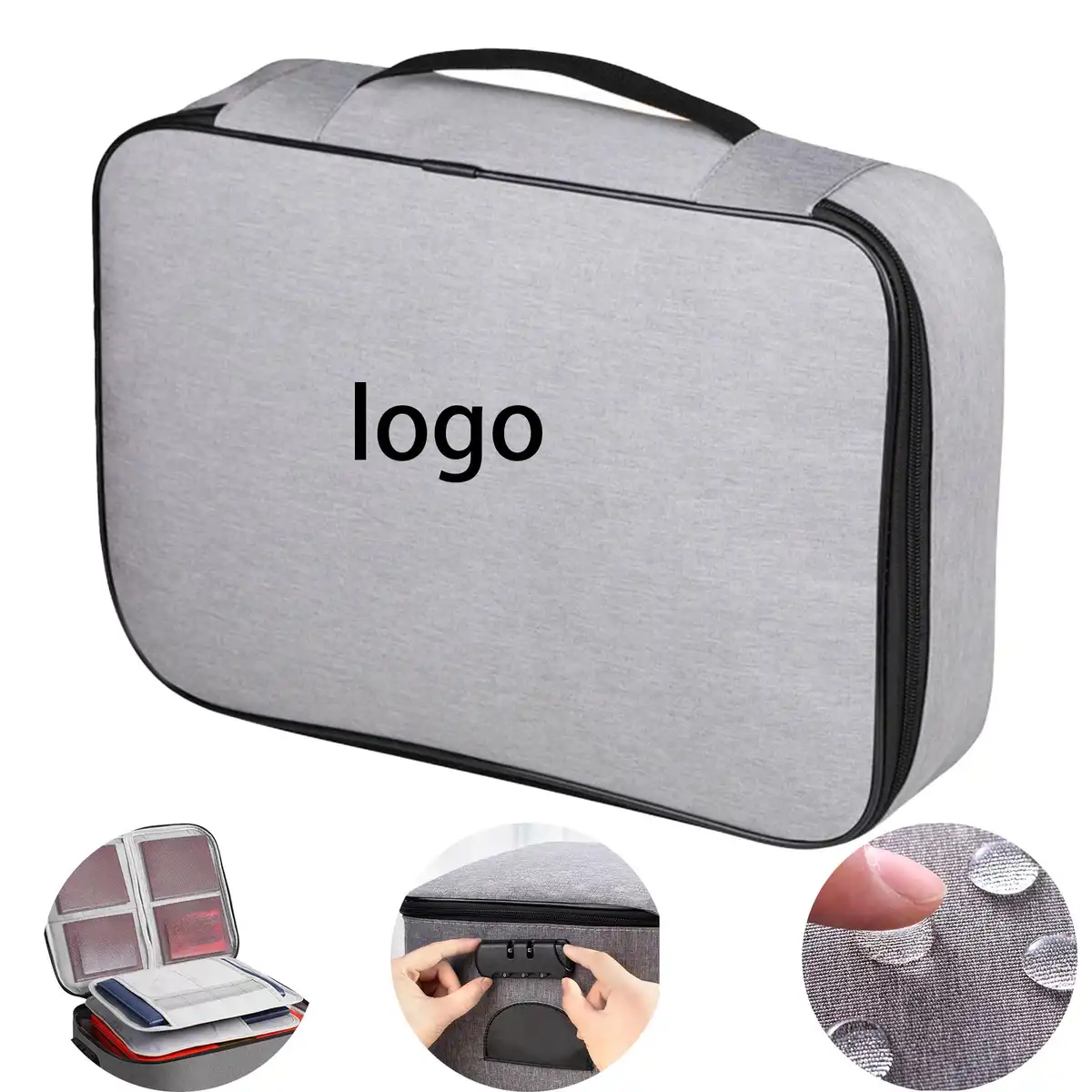 Secure 3 Layer Document Organizer