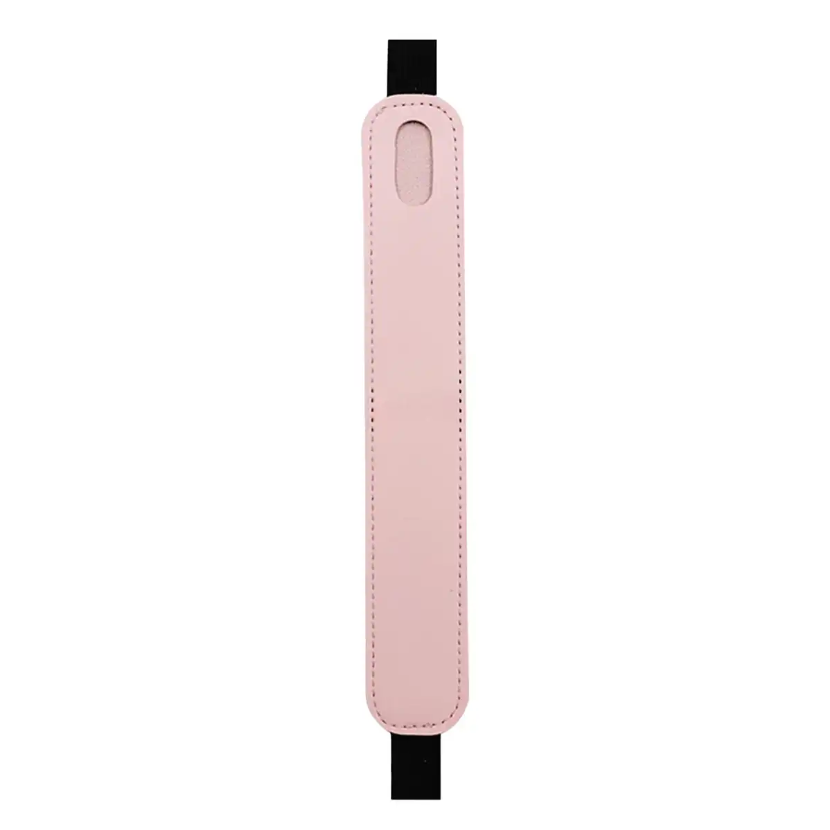 Premium PU Leather Pen Holder custom logo imprint view