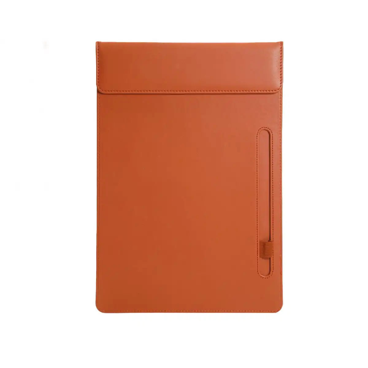 Premium PU Leather Magnetic Clipboard custom logo imprint view