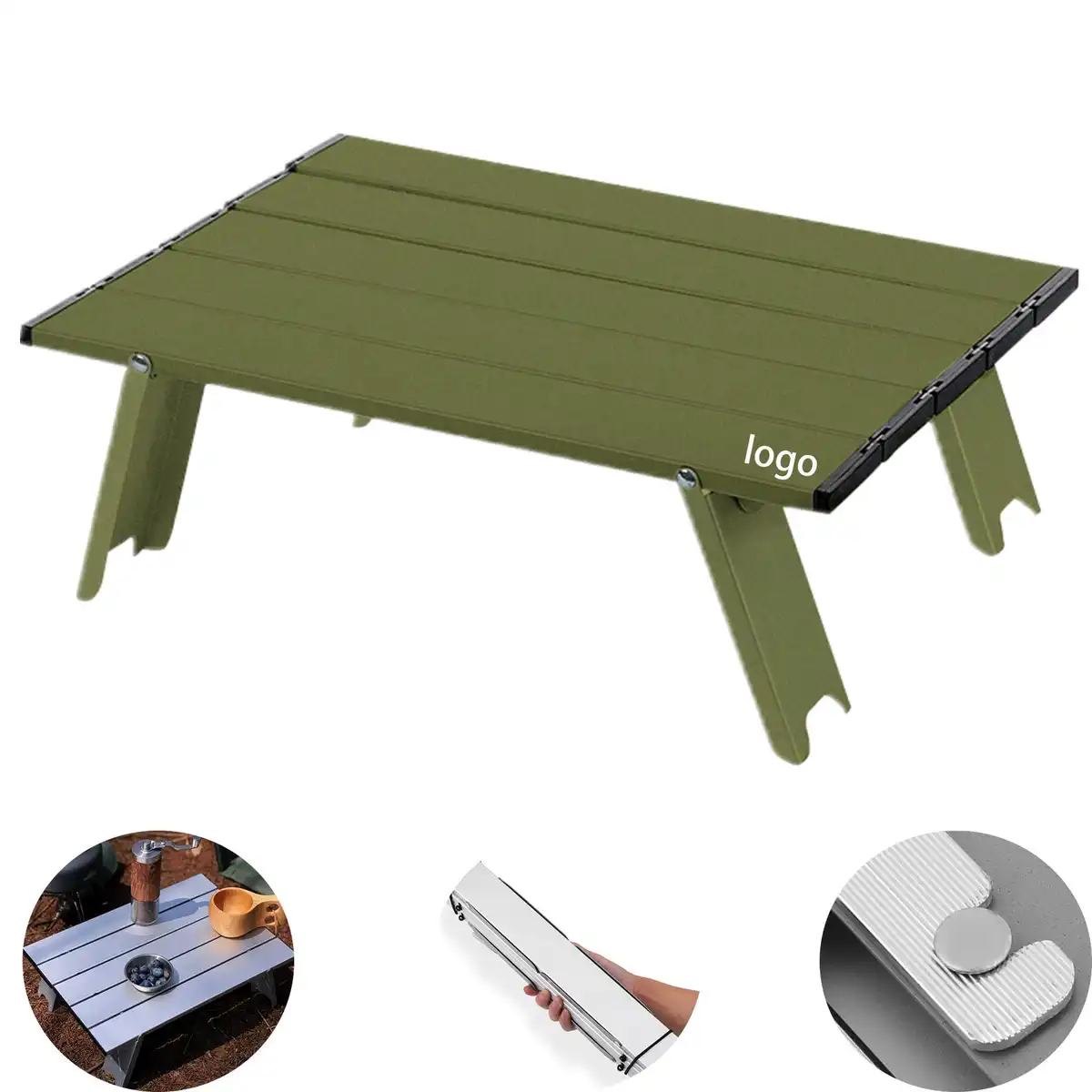 Portable Aluminum Folding Camp Table