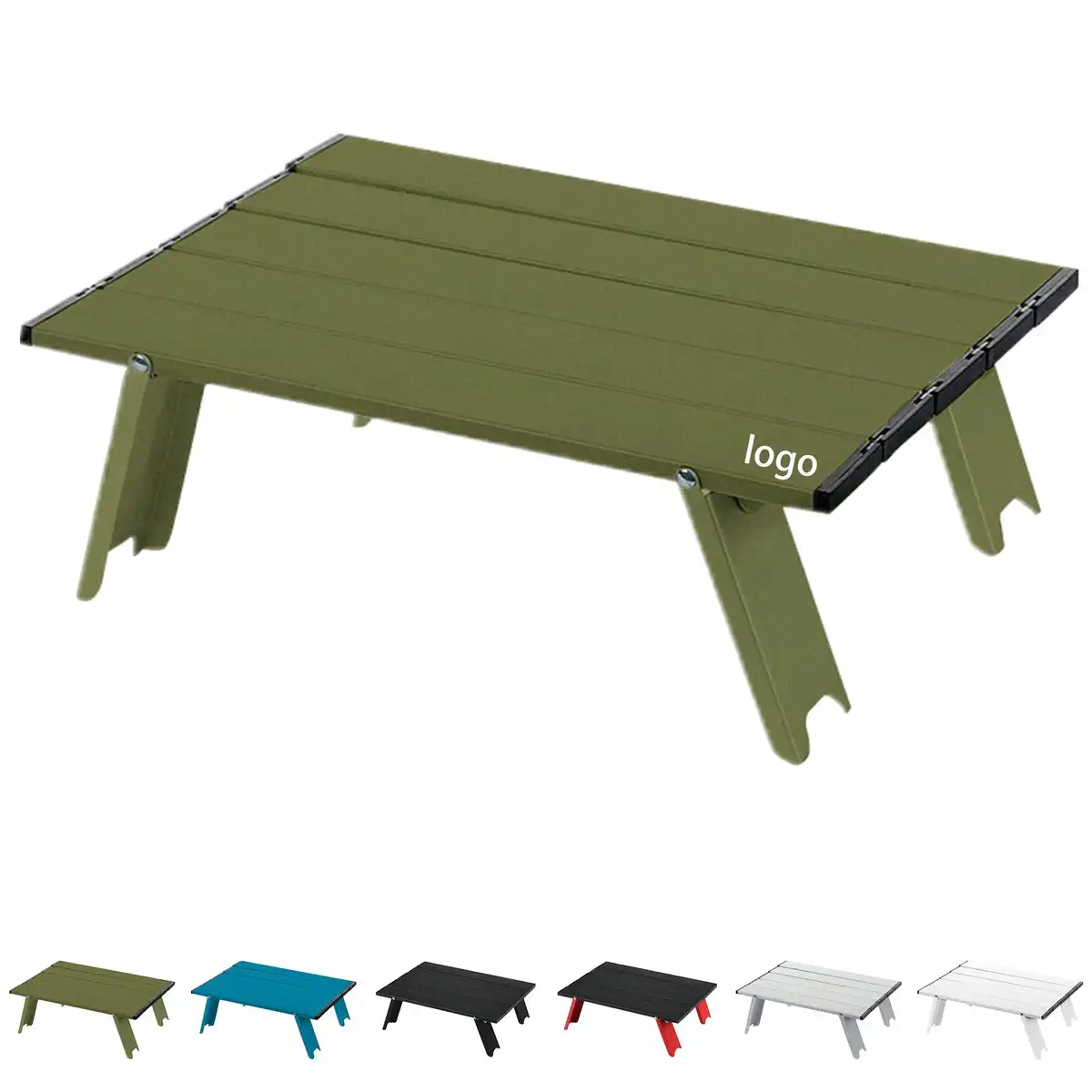 Portable Aluminum Folding Camp Table product detail view
