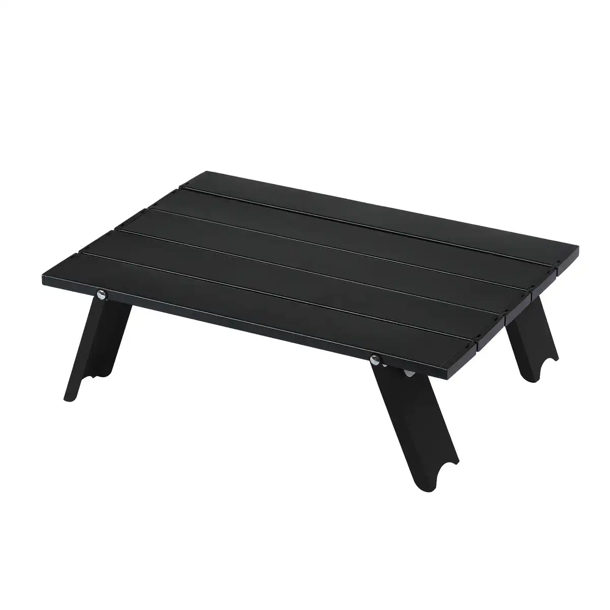 Portable Aluminum Folding Camp Table product close-up