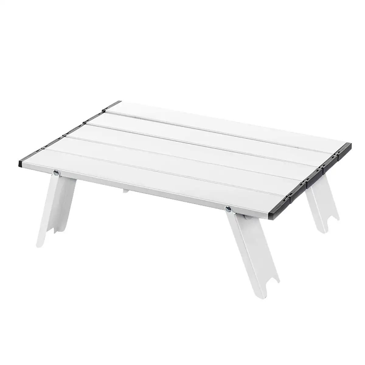Portable Aluminum Folding Camp Table custom logo imprint view