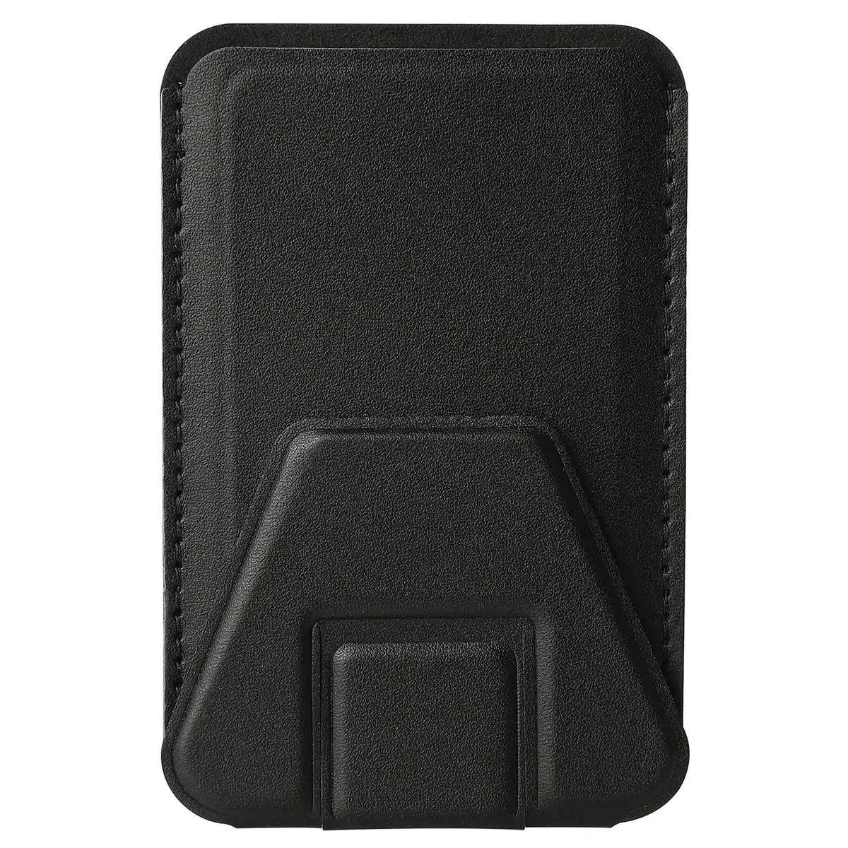 Slim Leather Phone Wallet Stand product close-up