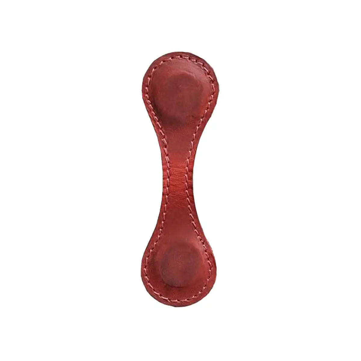 Leather Magnetic Bookmark Vintage Style custom logo imprint view