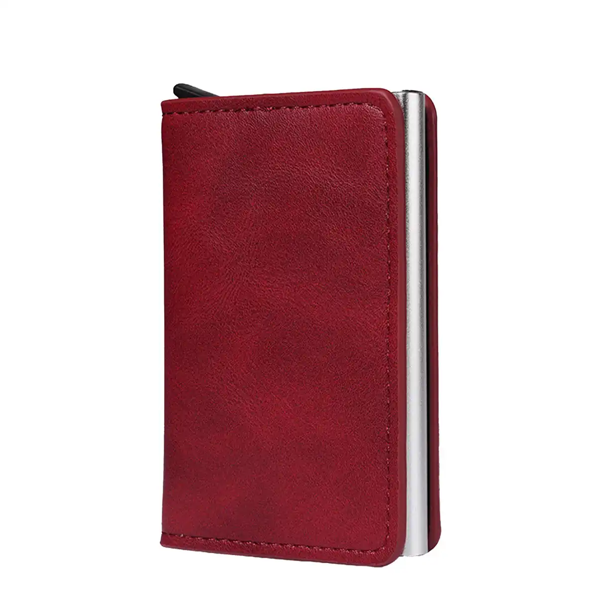RFID Blocking Leather Card Holder product with accessories