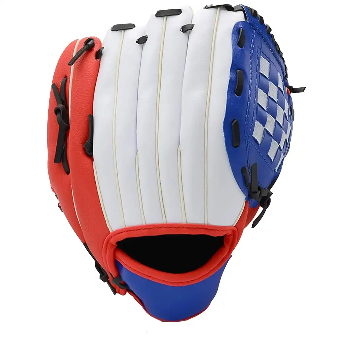 Pro Leather Baseball Glove custom logo imprint view