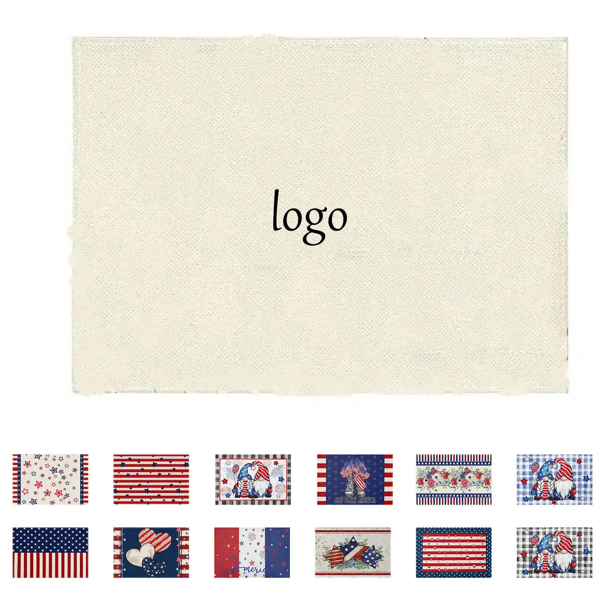 Premium Linen Placemats Heat Resistant product detail view