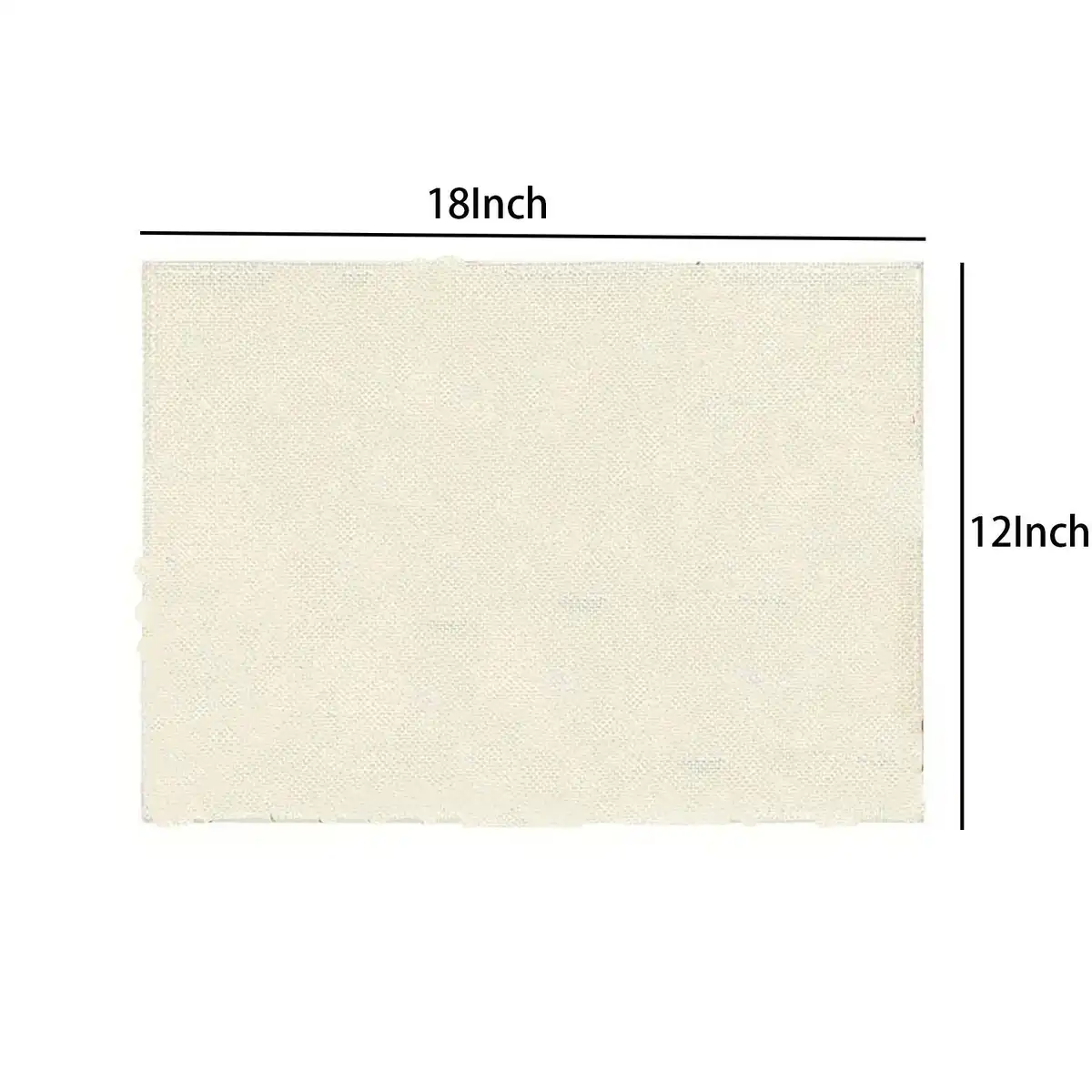 Premium Linen Placemats Heat Resistant alternate product angle