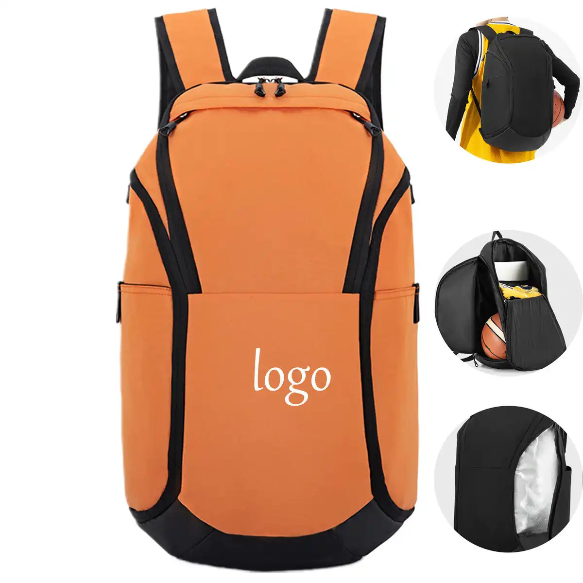 Pro Sports Gym Duffel Backpack