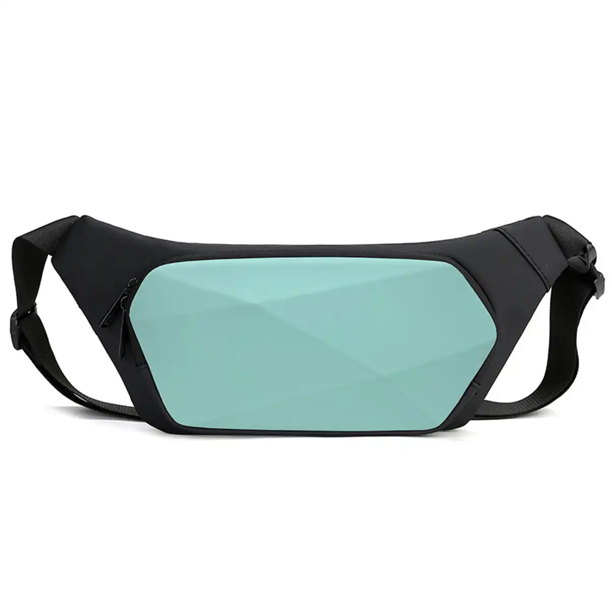 Water Resistant Hard Shell Chest Bag product in use