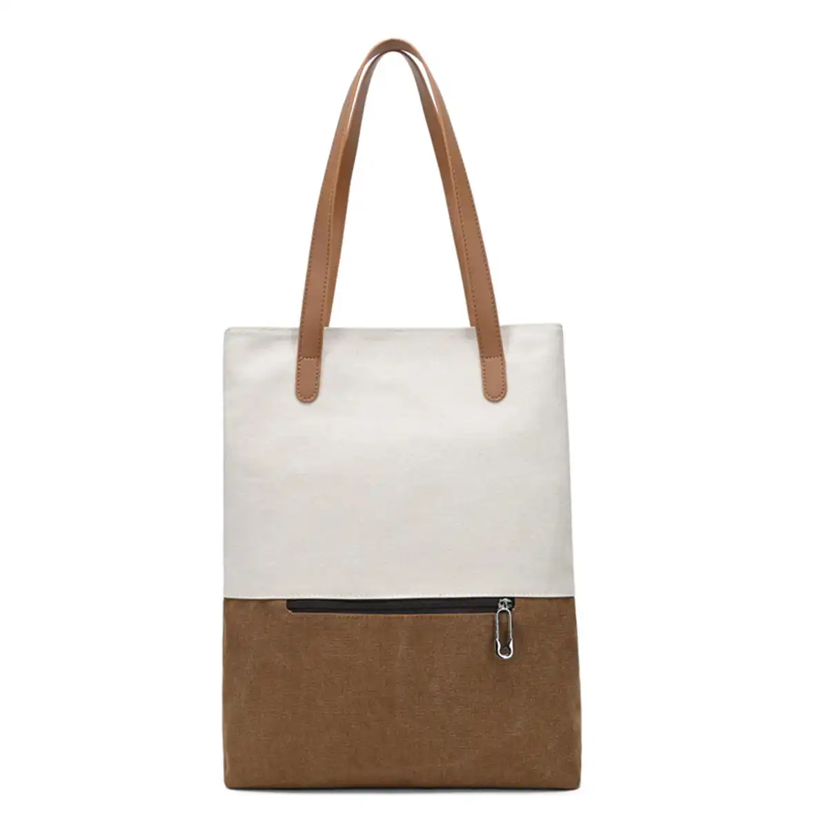 Versatile Canvas Backpack Tote product with accessories