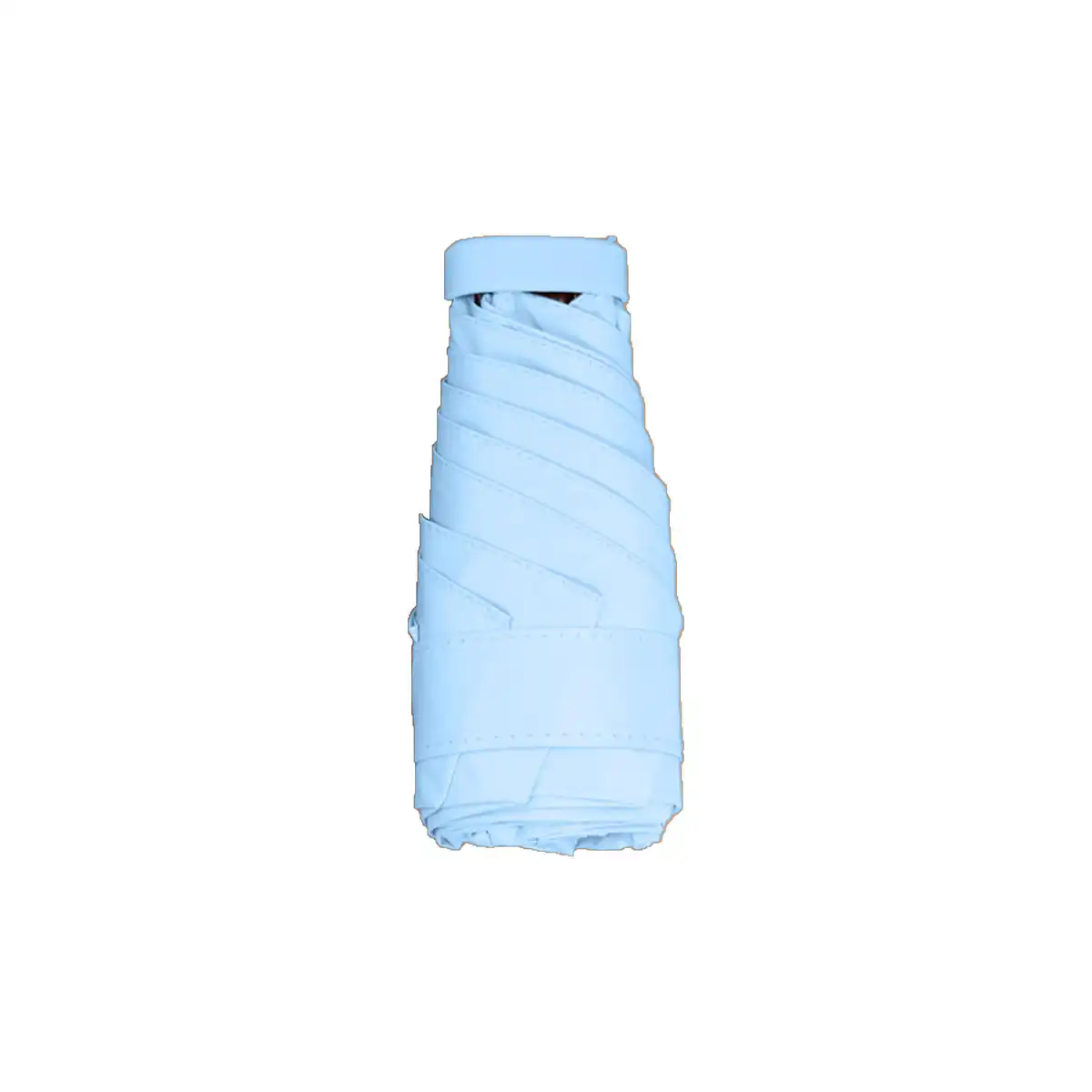 Pocket Umbrella with Travel Case custom logo imprint view