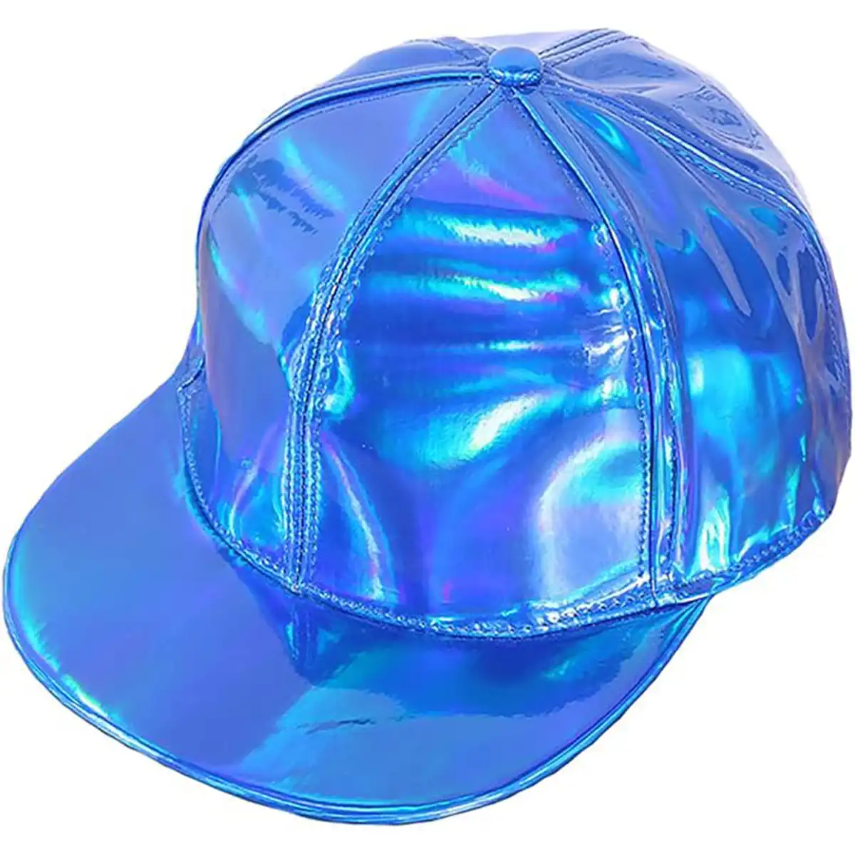 Reflective Laser Leather Cap alternate product angle
