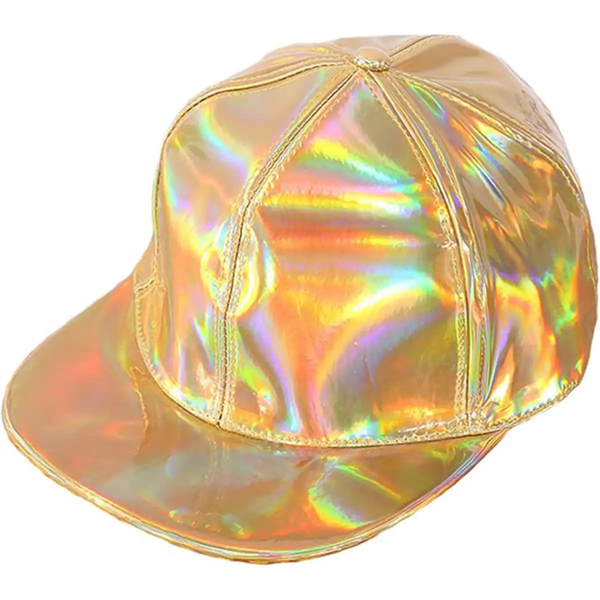 Reflective Laser Leather Cap additional product view