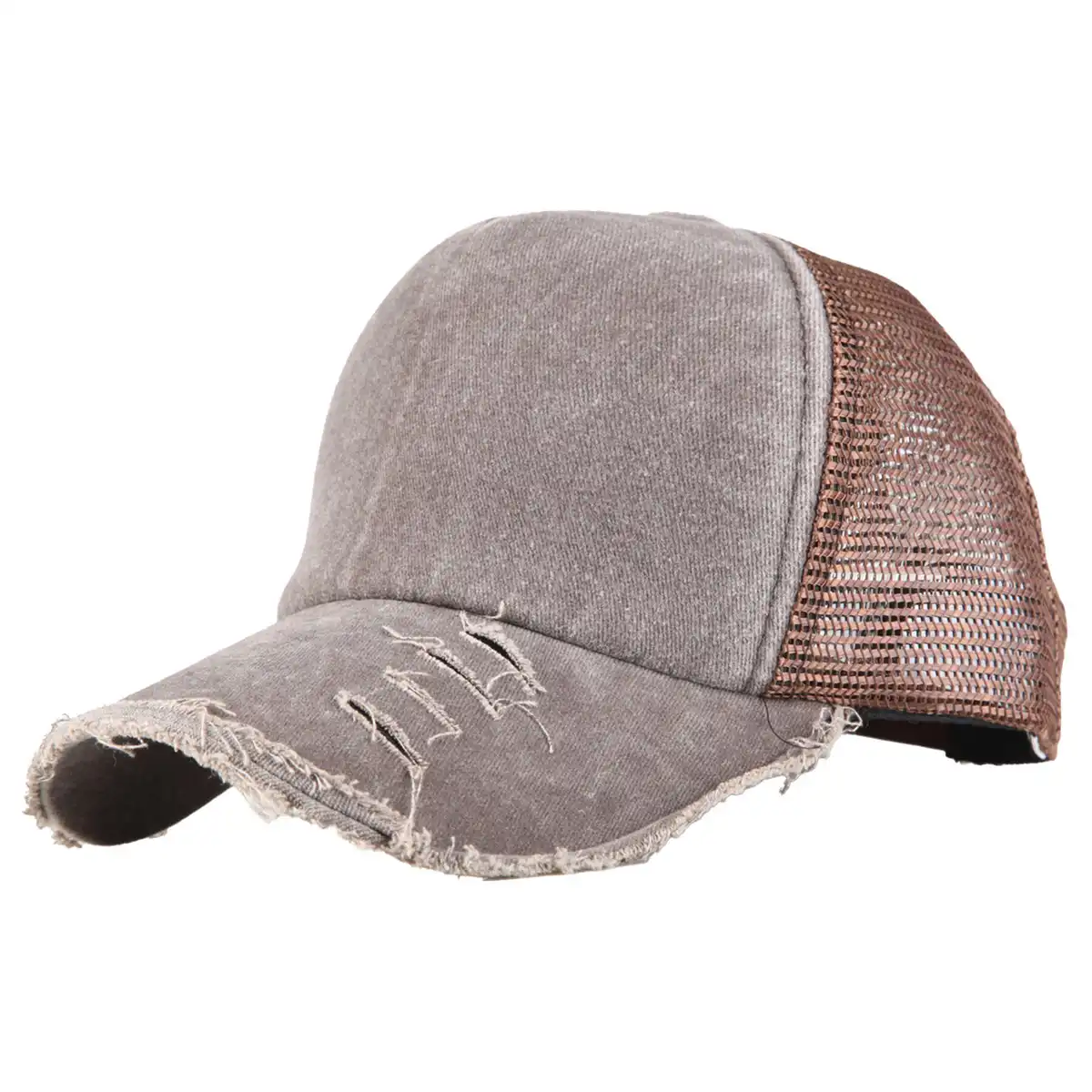 Distressed Mesh Back Baseball Cap additional product view
