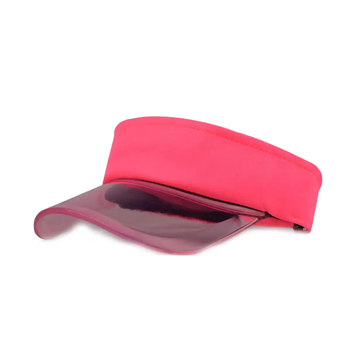 Clear Brim Sun Hat product with accessories