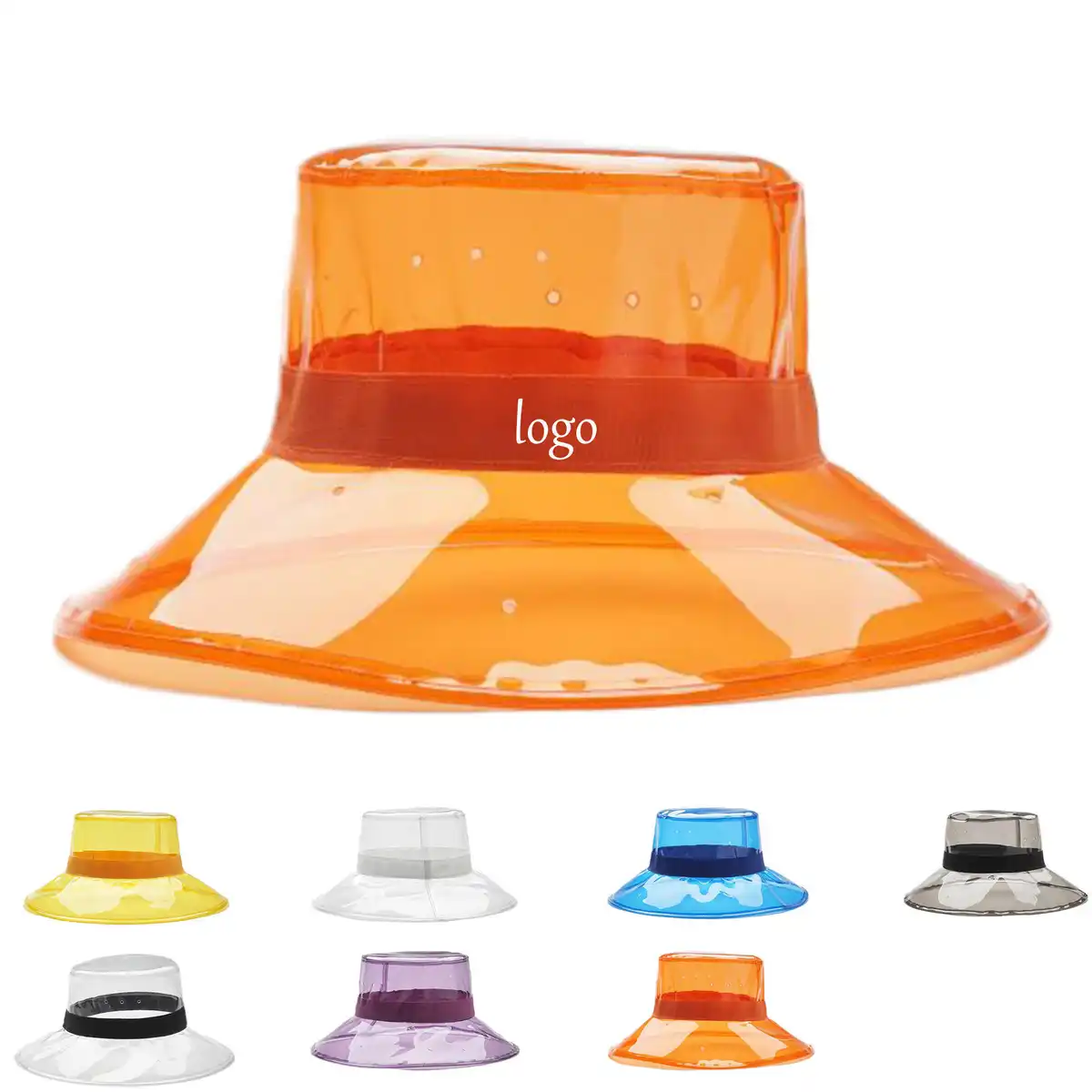 Waterproof PVC Bucket Hat product detail view